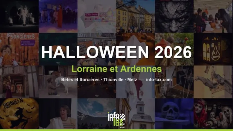 Halloween 2026 en Lorraine et dans les Ardennes : Bêtes et Sorcières, Thionville, Metz, Nancy (62 sorties, carte)