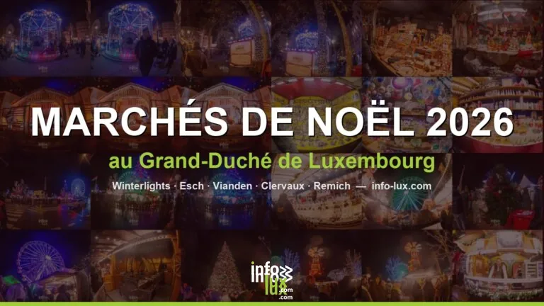 Marchés de Noël 2026 au Grand-Duché de Luxembourg : Winterlights