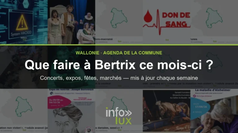 Que faire à Bertrix ce mois-ci ? L’agenda des événements (septembre 2026)