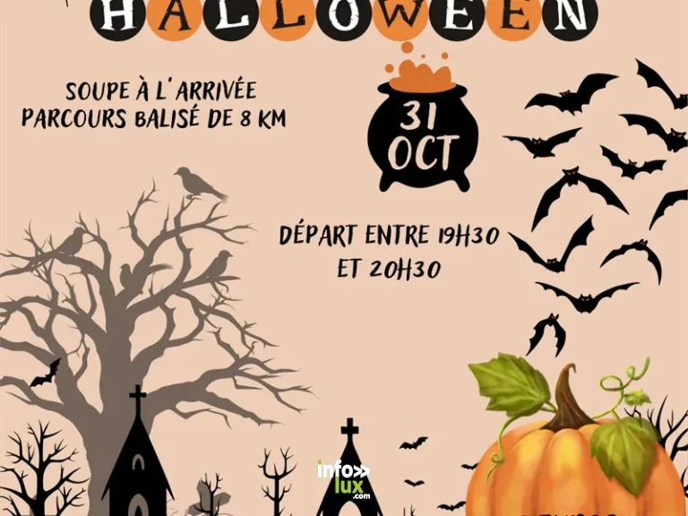 Rando d'Halloween à Chanteraine
