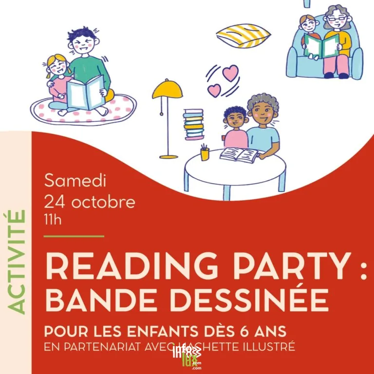 Strasbourg > Jeune public & Famille > Reading Party : bande dessinée