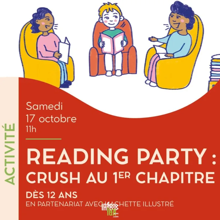 Strasbourg > Atelier > Reading Party : Crush au 1er chapitre
