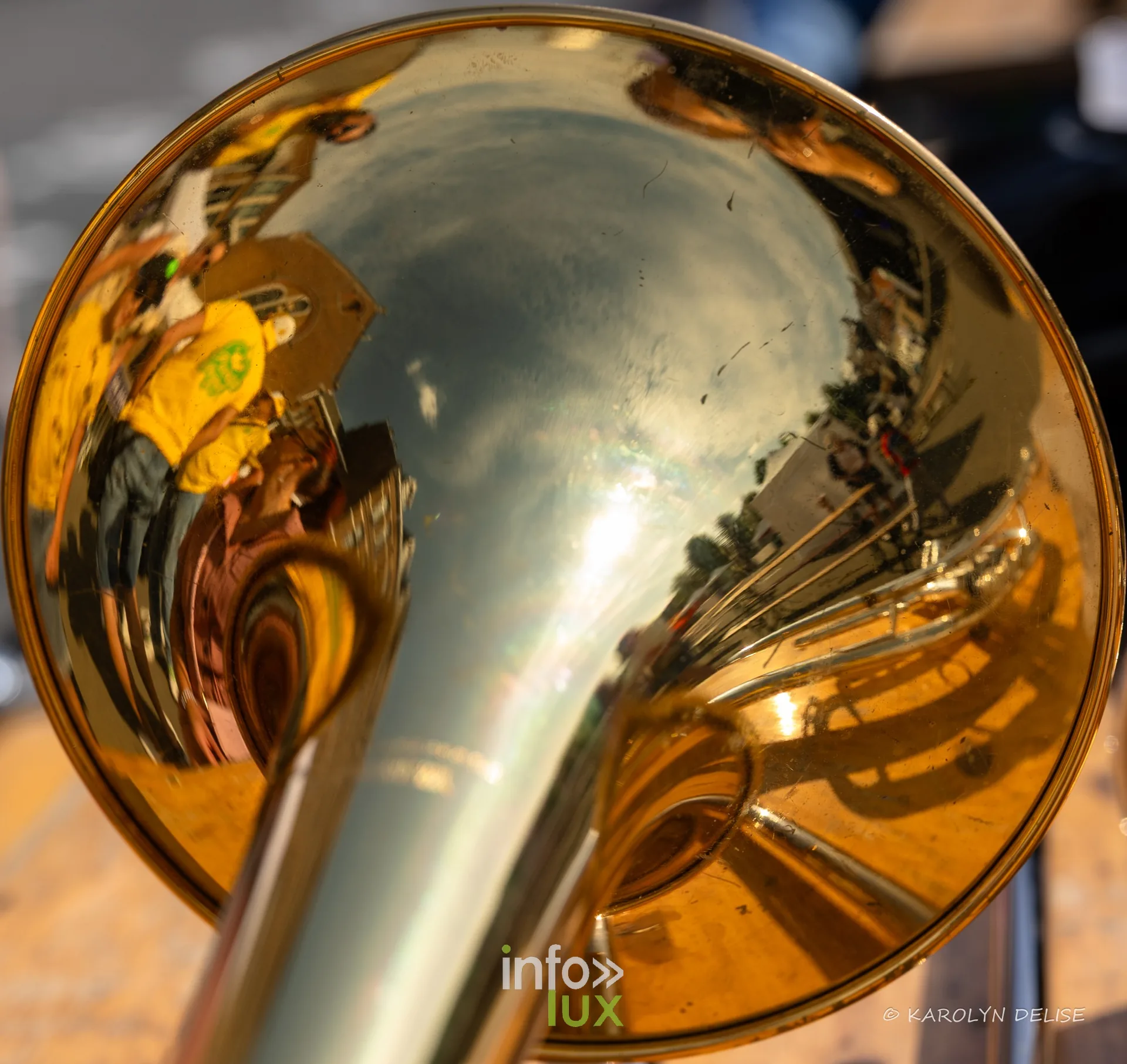 Pavillon d’un soubassophone au soleil, Relais pour la Vie de Nivelles 2026