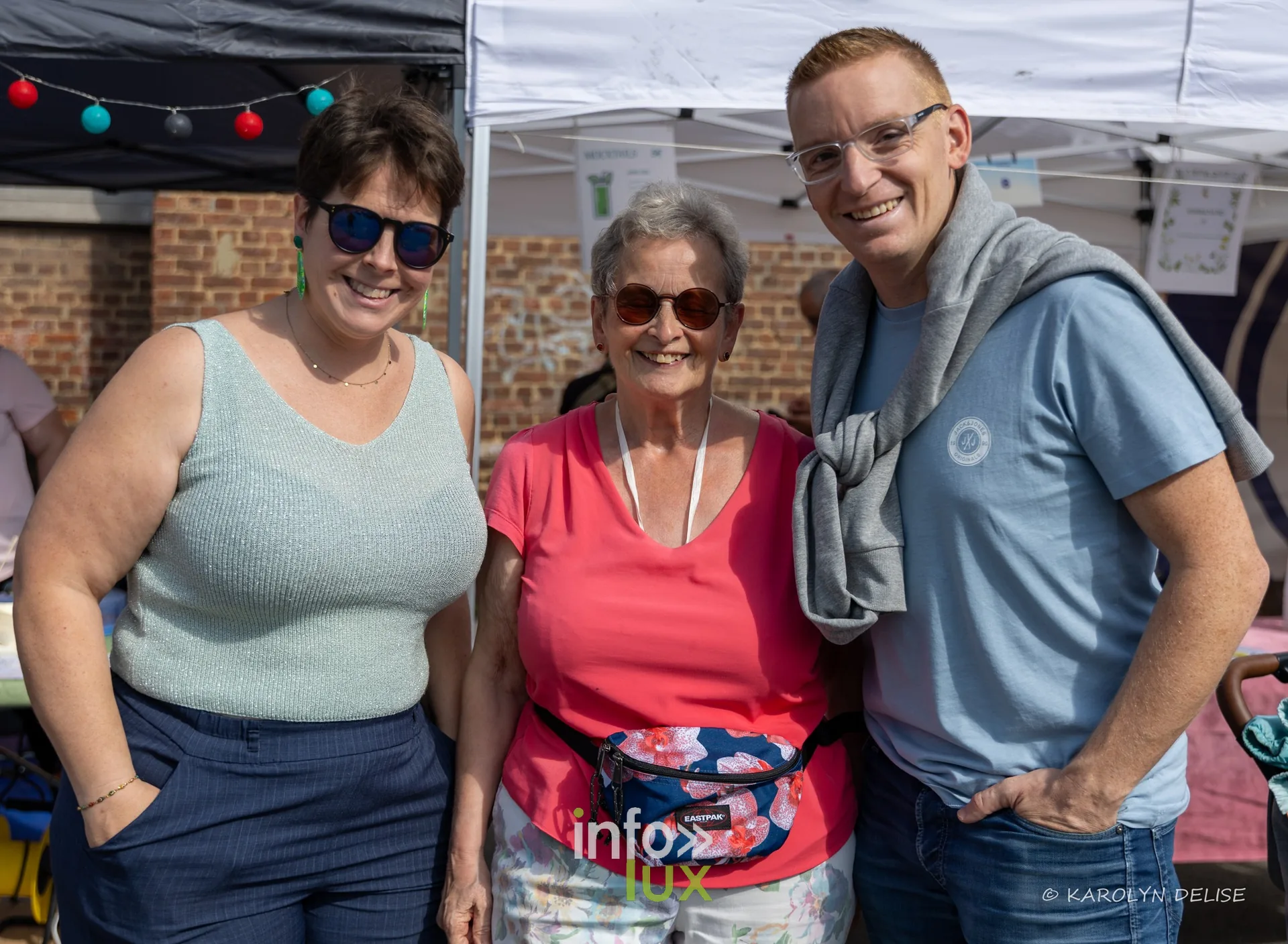 Participants souriants avant la cérémonie d’ouverture, Relais pour la Vie de Nivelles 2026