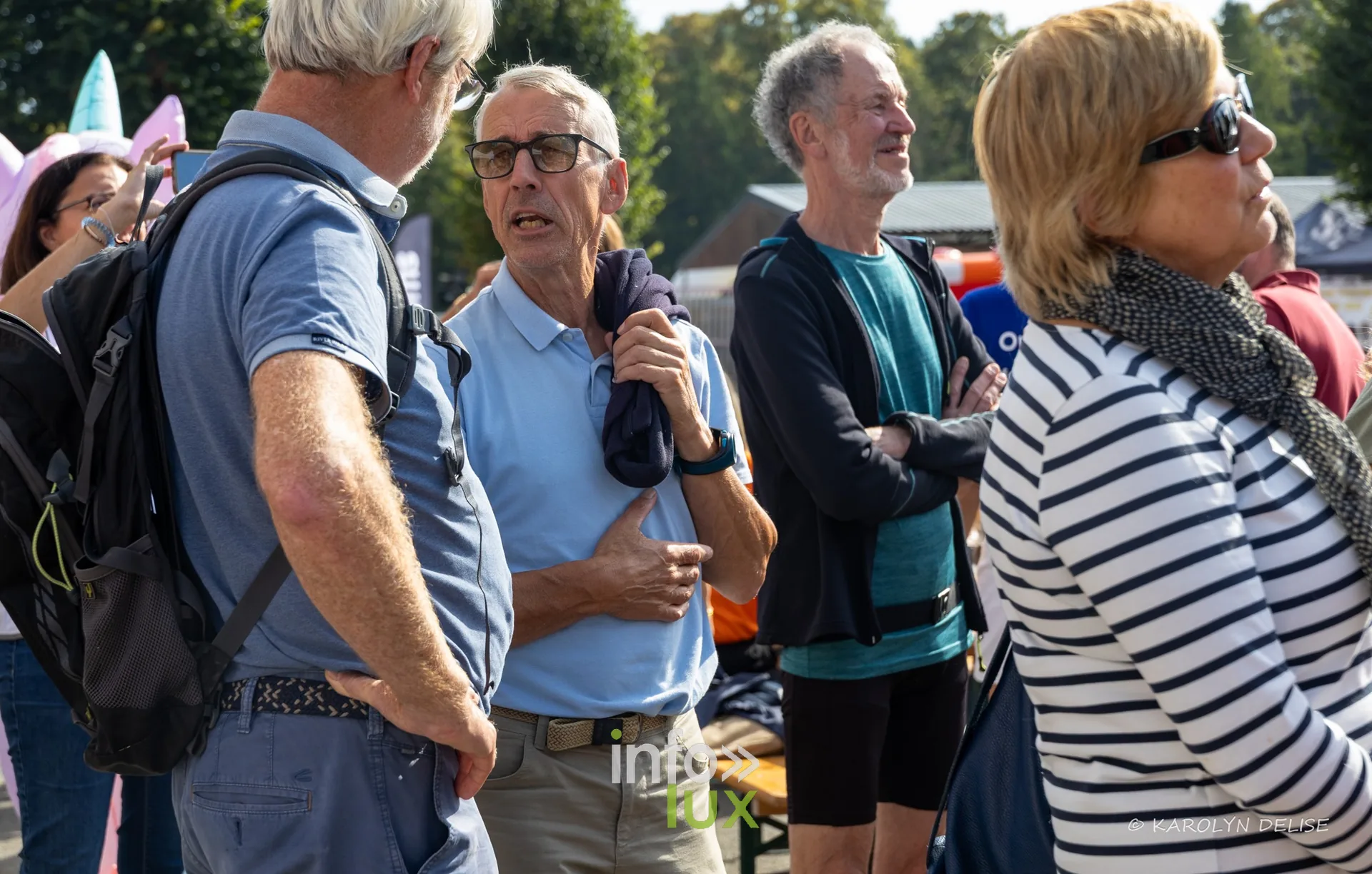 Chanteuses de la chorale et public, cérémonie de clôture, Relais pour la Vie de Nivelles 2026