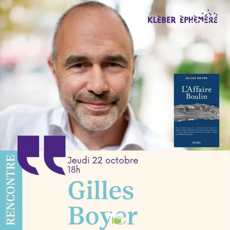 Rencontre avec Gilles Boyer à STRASBOURG
