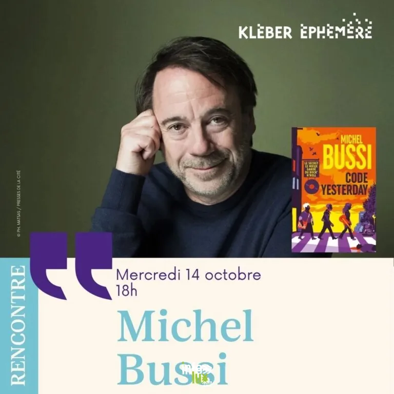 Strasbourg > Sorties & Découvertes > Rencontre avec Michel Bussi