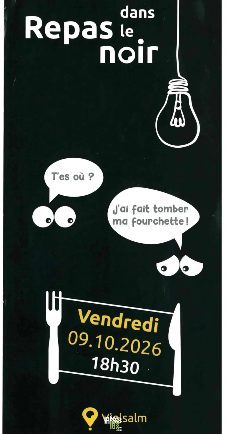 Vielsalm > Dégustation > Repas dans le noir à Vielsalm