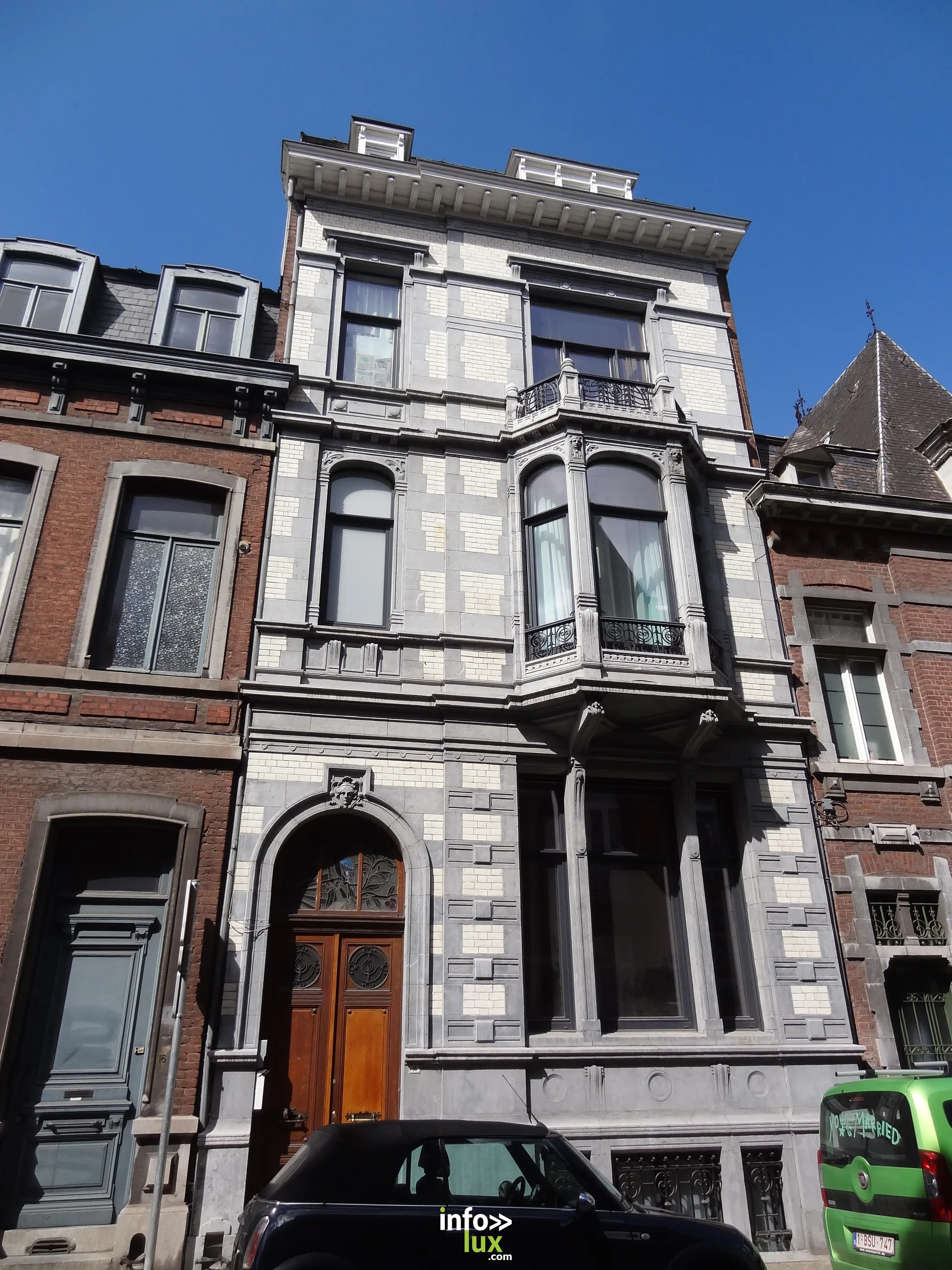 Rue de Sélys n°14, Art nouveau a Liege Rue de Sélys n°14, Art nouveau a Liege