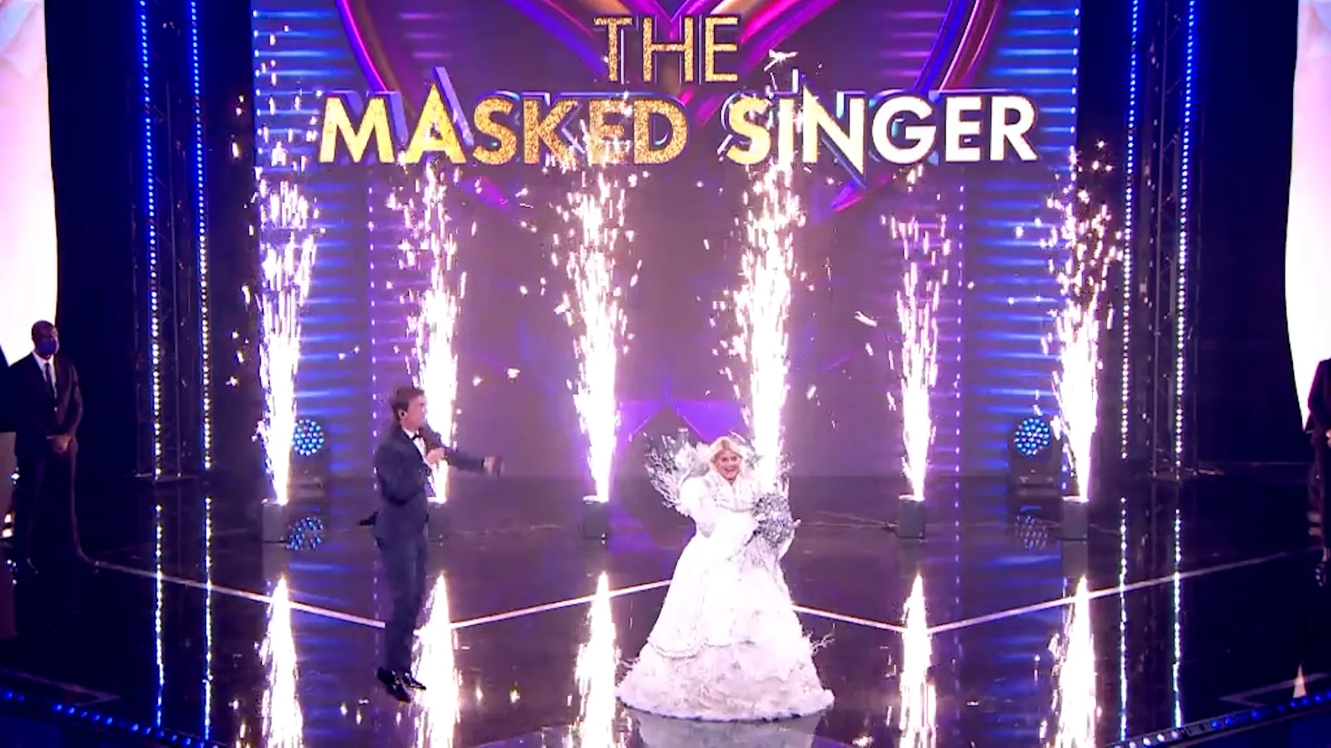 Sandra Kim démasquée sur le plateau de The Masked Singer Vlaanderen