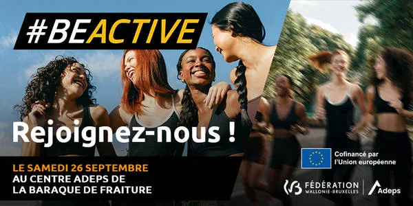 Semaine européenne du sport 2026 : le programme de l’Adeps du 23 au 30 septembre