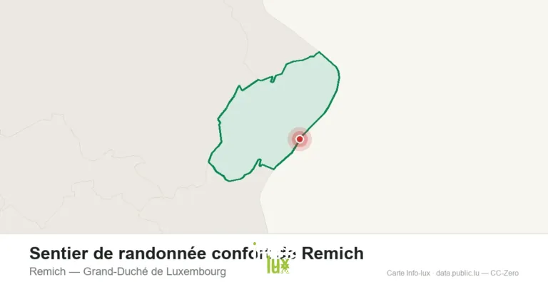 Sentier de randonnée confort de Remich : randonnée au Grand-Duché de Luxembourg