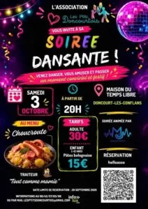 Doncourt-lès-Conflans > Concert > Soirée dansante