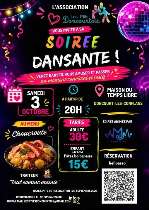 Doncourt-lès-Conflans > Concert > Soirée dansante
