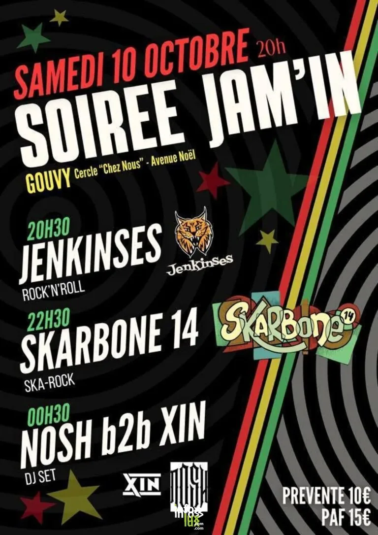 Gouvy > Fête > Soirée Jam’in à Gouvy