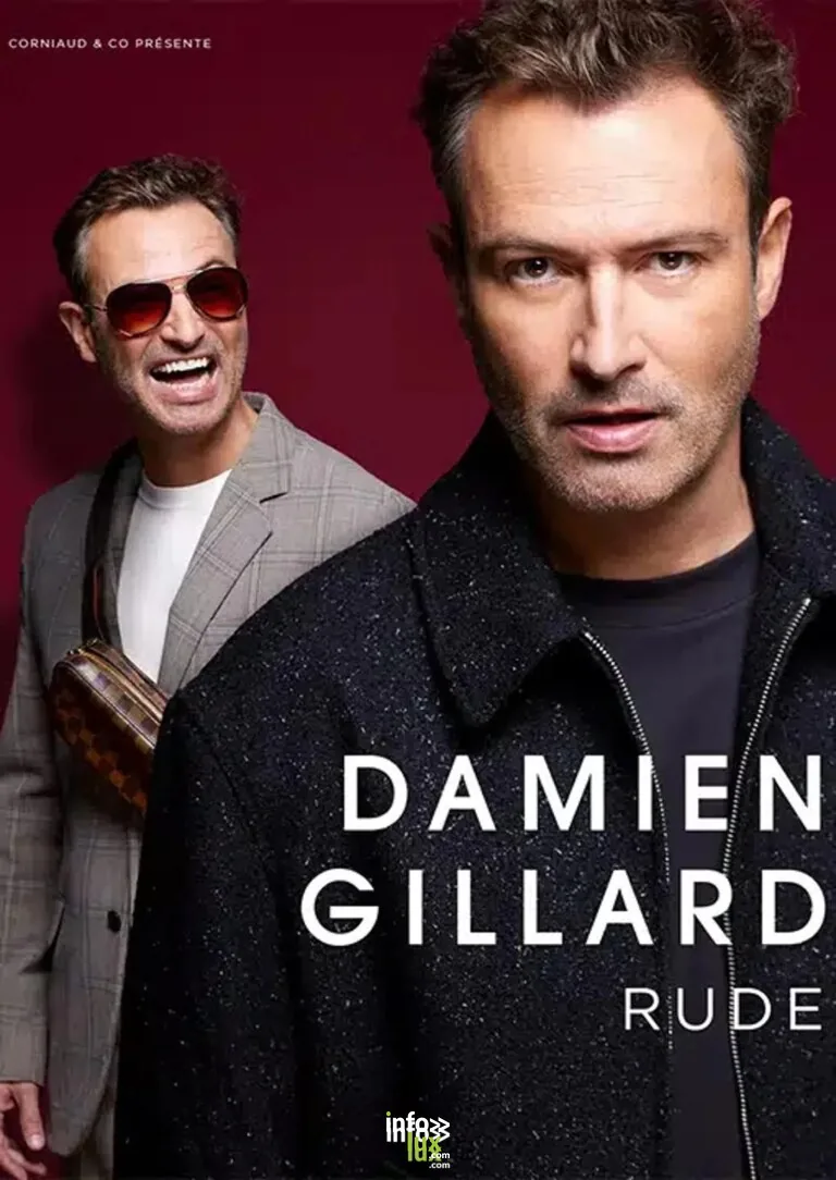 Marche-en-Famenne > Spectacle > Spectacle: Damien Gillard – Rude
