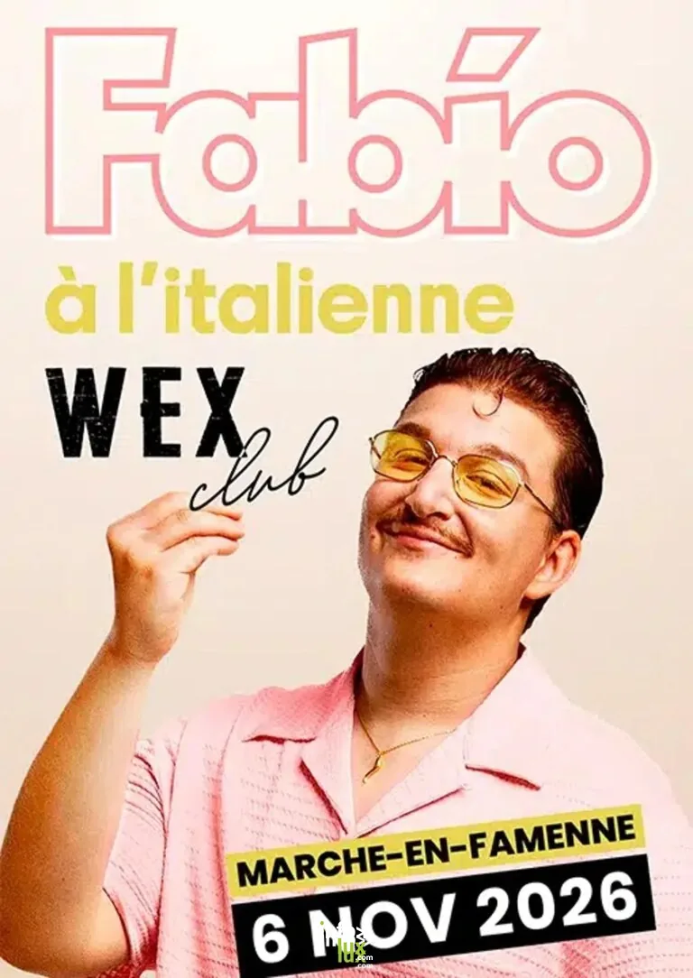 Marche-en-Famenne > Spectacle > Spectacle: Fabio – à l’italienne