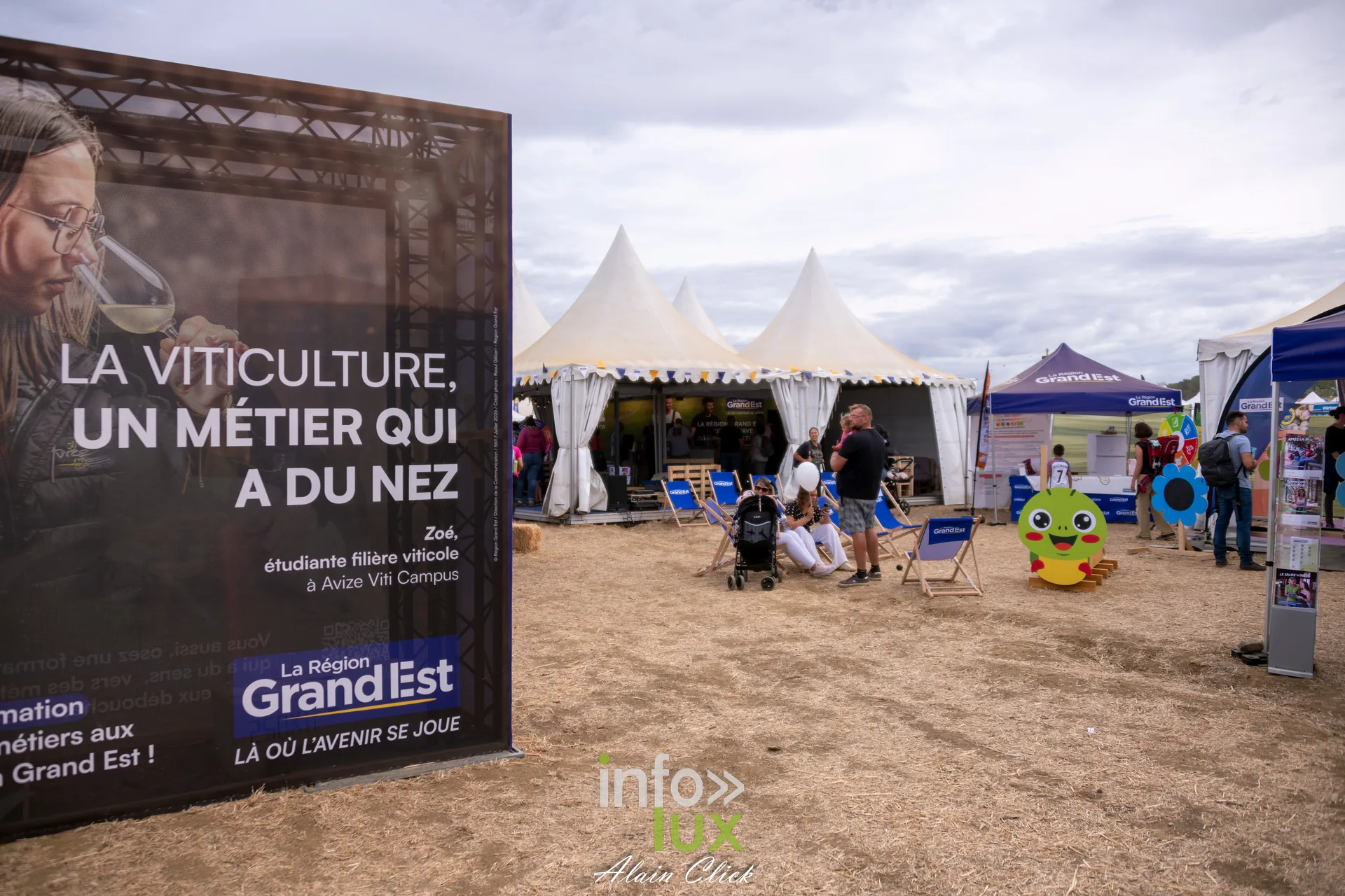 Affiche La viticulture un metier qui a du nez de la Region Grand Est aux Terres de Jim
