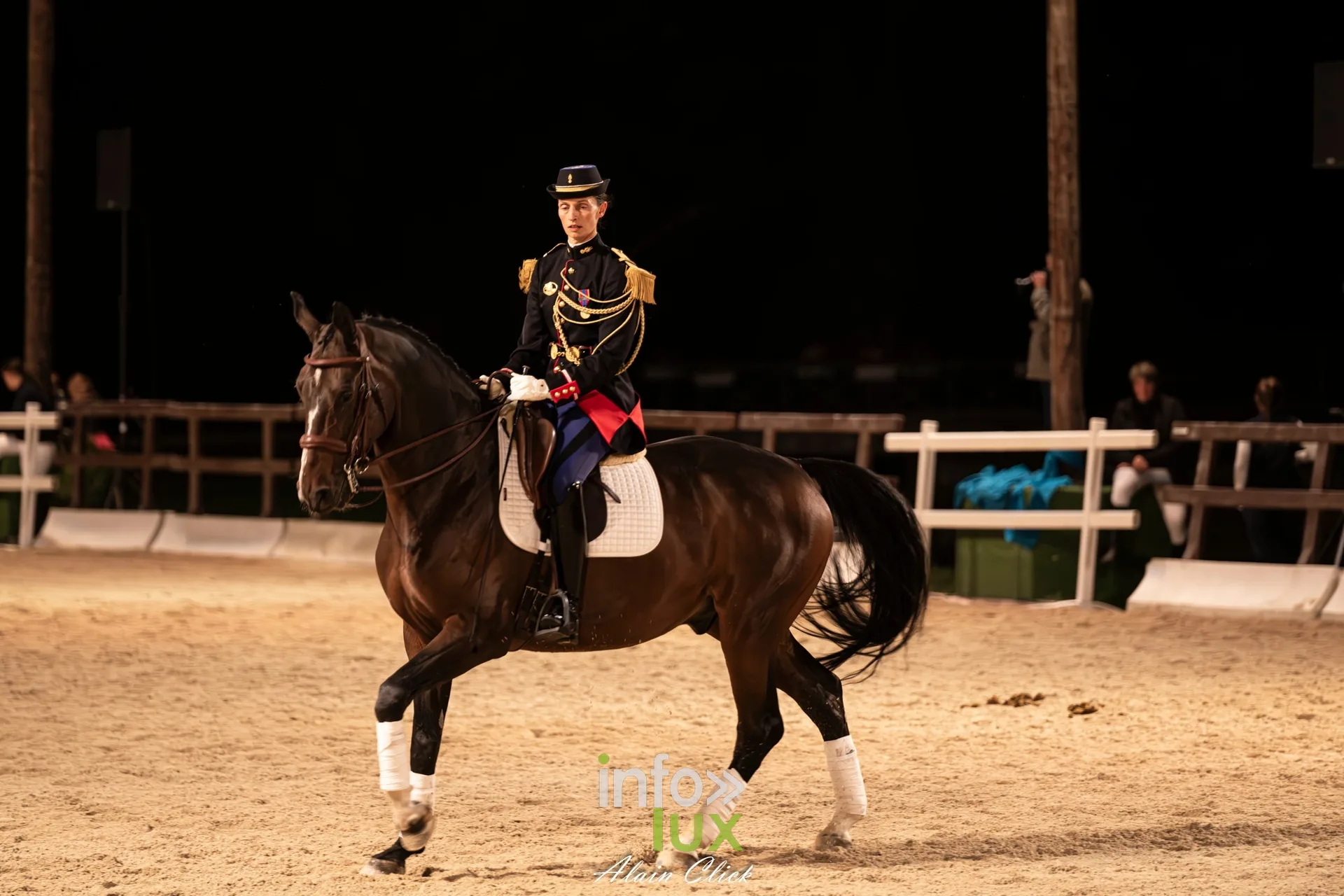 7e biennale équestre au château de Thillombois (Meuse) : la Garde républicaine, voltige, attelages et numéros de dressage