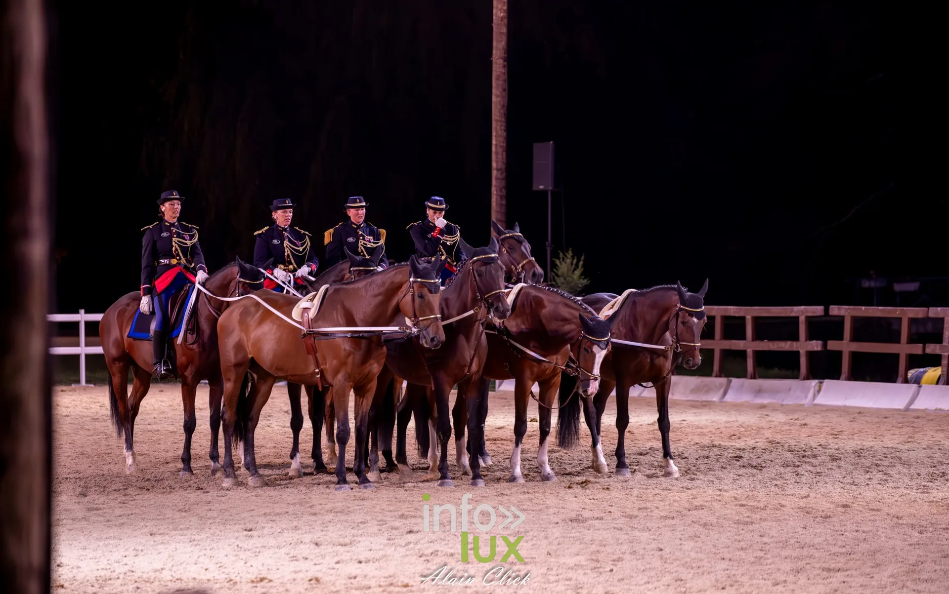 7e biennale équestre au château de Thillombois (Meuse) : la Garde républicaine, voltige, attelages et numéros de dressage