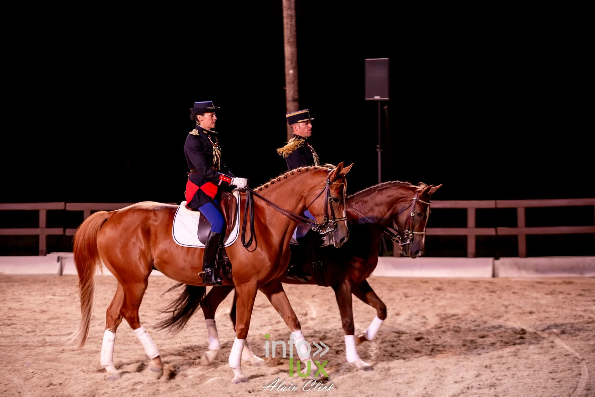 7e biennale équestre au château de Thillombois (Meuse) : la Garde républicaine, voltige, attelages et numéros de dressage