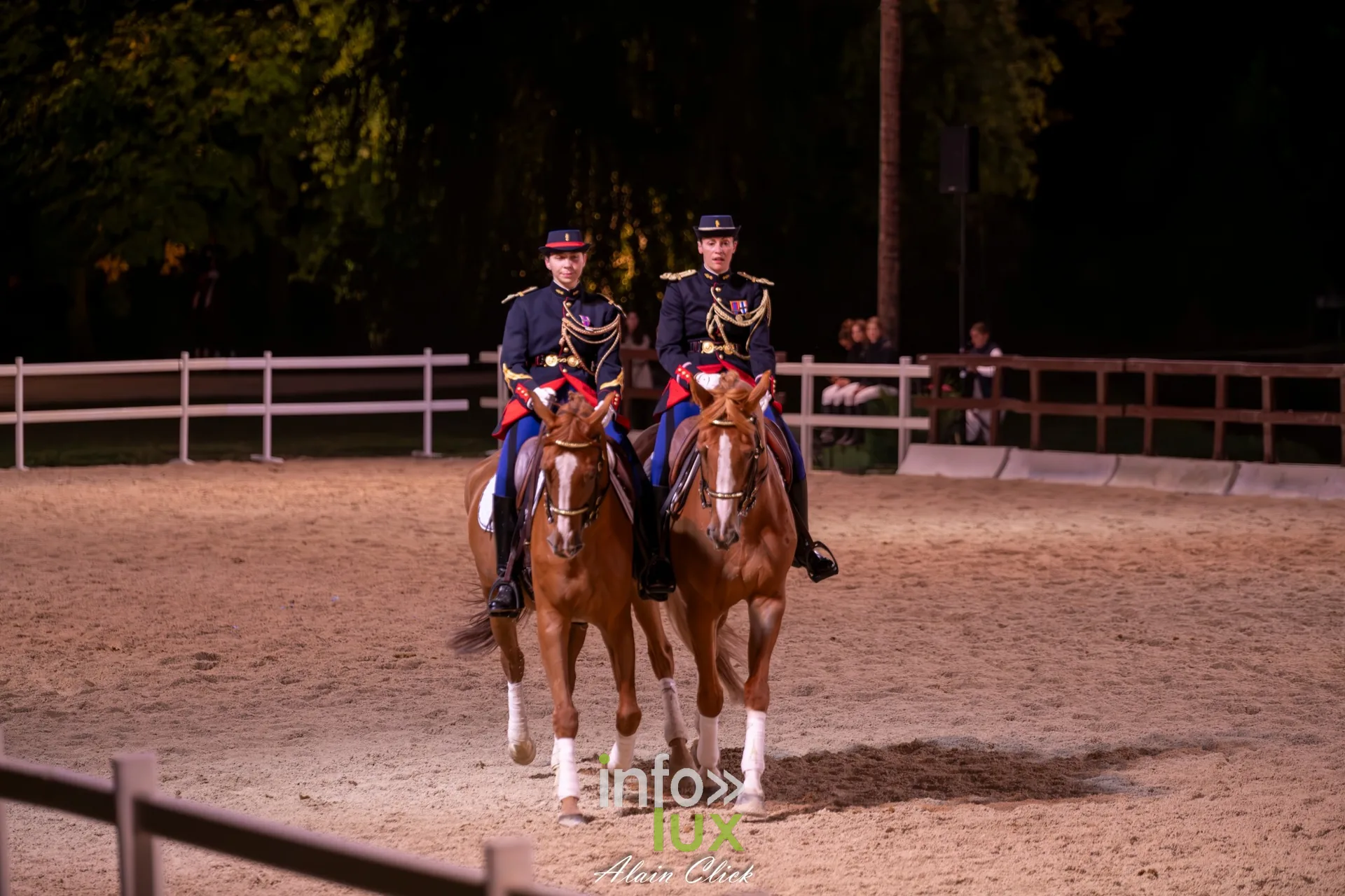 7e biennale équestre au château de Thillombois (Meuse) : la Garde républicaine, voltige, attelages et numéros de dressage