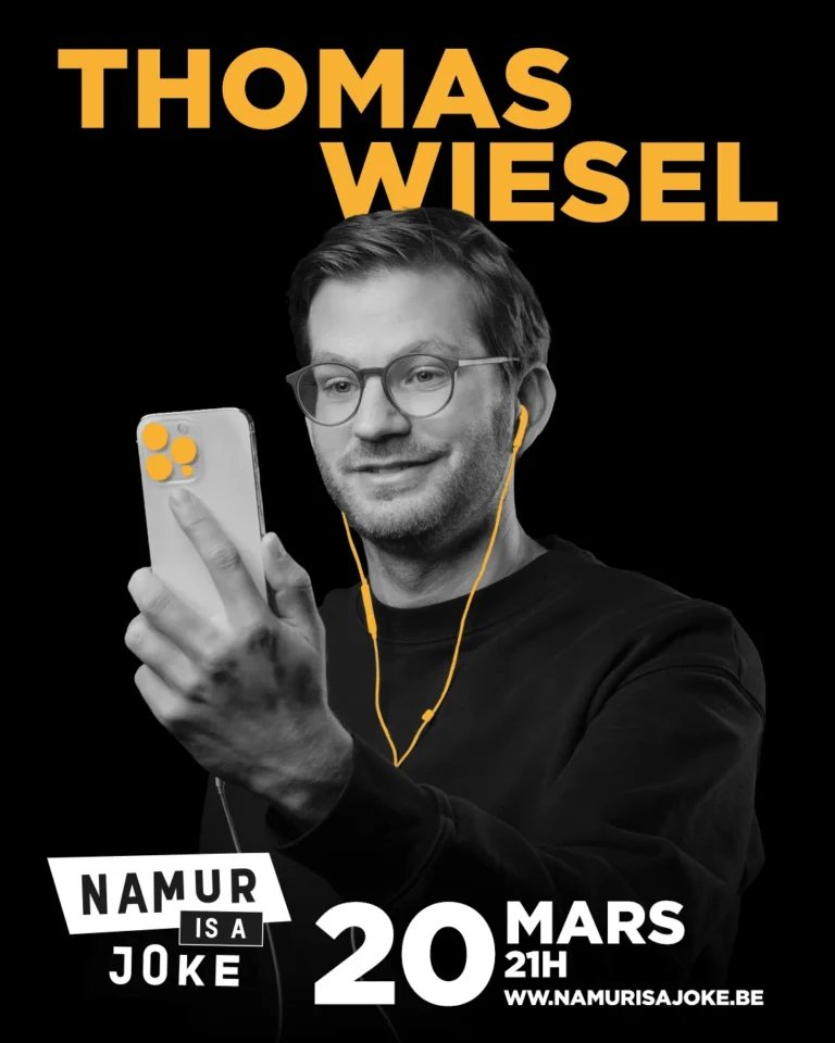 Namur > Humour > Thomas Wiesel, « Société écrans » — Namur is a Joke 2027