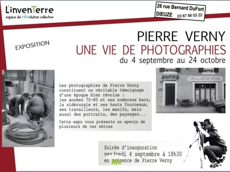 Dieuze > Exposition > Une vie de photographie