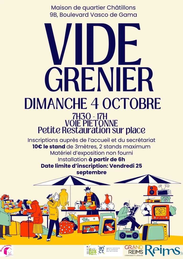Reims > Brocante > Vide Grenier