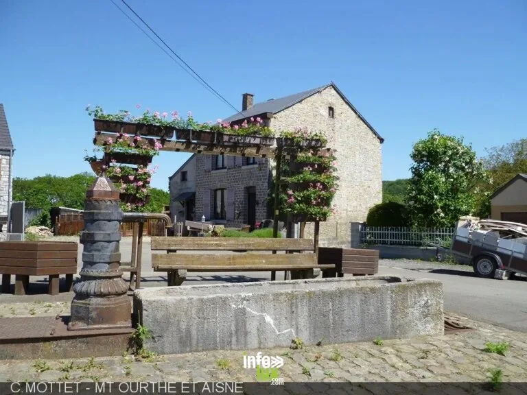 Le village de Marenne à Hotton