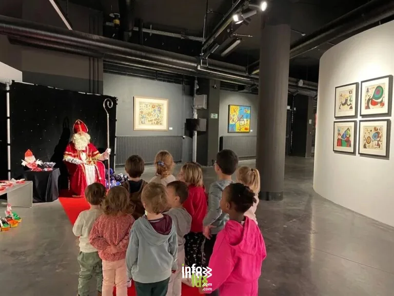 Chaudfontaine > Saint-Nicolas > Visite de Saint-Nicolas au musée ArtHouse