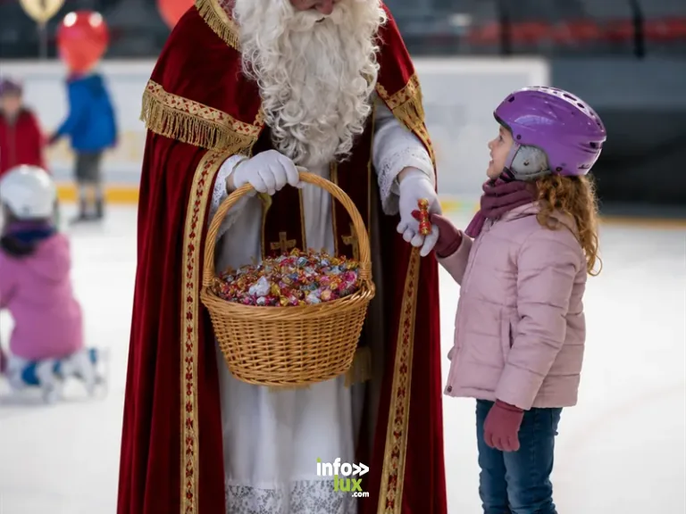 Visite du Saint-Nicolas à Colmar