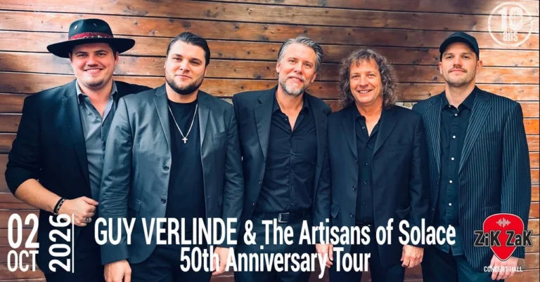 Ittre > Concert blues > Guy Verlinde & The Artisans of Solace, 50th Anniversary Tour