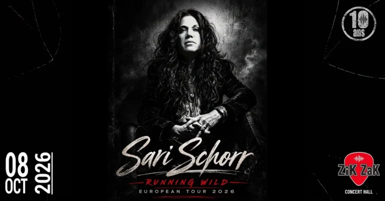 Ittre > Concert blues-rock > Sari Schorr (US), Running Wild European Tour