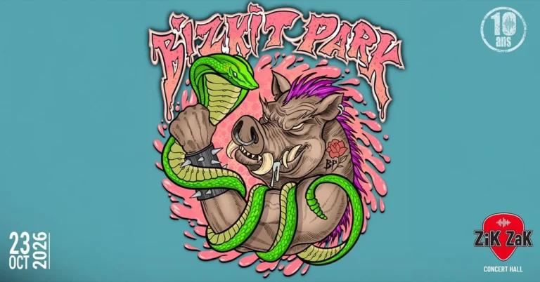 Ittre > Concert tribute > Bizkit Park, le tribute nu-metal