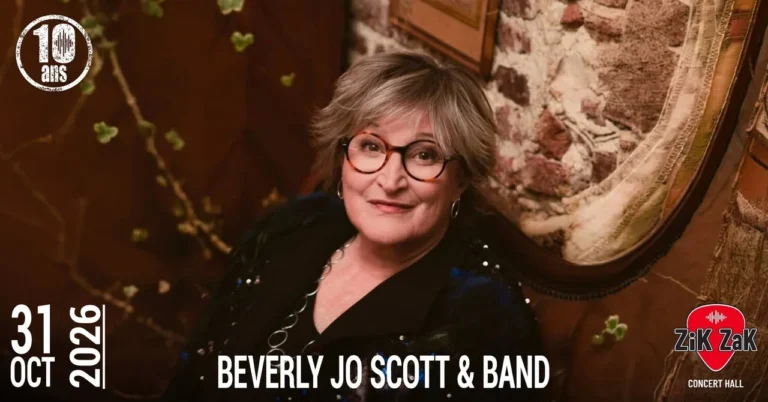 Ittre > Concert rock > Beverly Jo Scott & Band, clôture des 10 ans