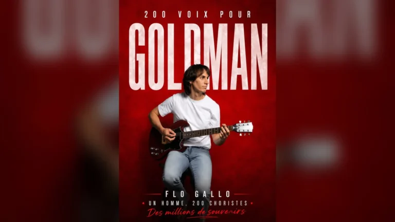 Affiche officielle de 200 Voix pour Goldman avec Flo Gallo