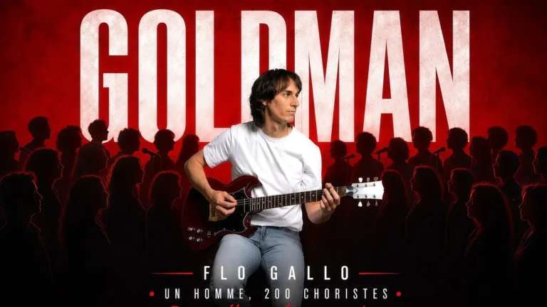 Affiche officielle de 200 Voix pour Goldman avec Flo Gallo