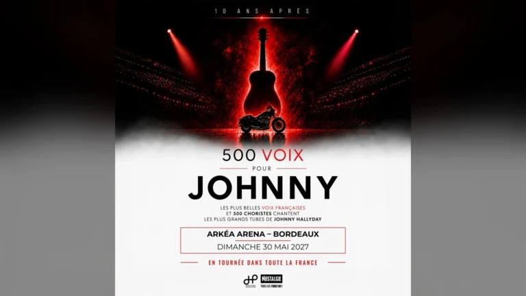 Bordeaux > Concert > 500 Voix pour Johnny à l’Arkéa Arena