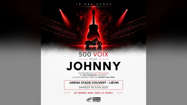 Liévin > Concert > 500 Voix pour Johnny à l’Arena Stade Couvert