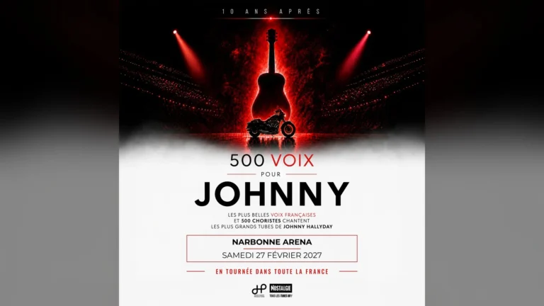 Narbonne > Concert > 500 Voix pour Johnny à la Narbonne Arena