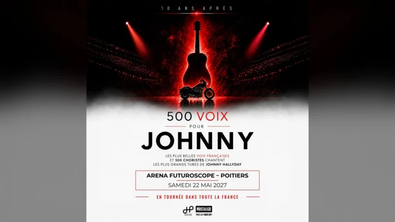 Poitiers > Concert > 500 Voix pour Johnny à l’Arena Futuroscope
