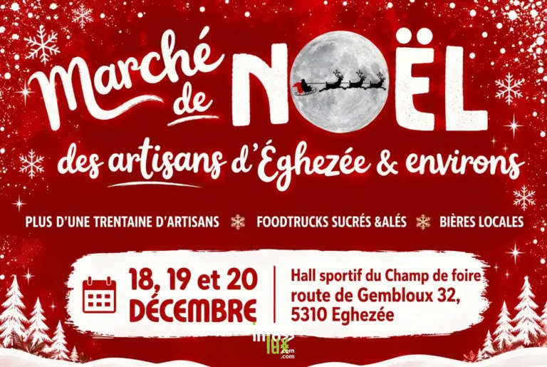 5310 – Eghezee > Marché > Marché de Noël des Artisans d’Eghezée et environs