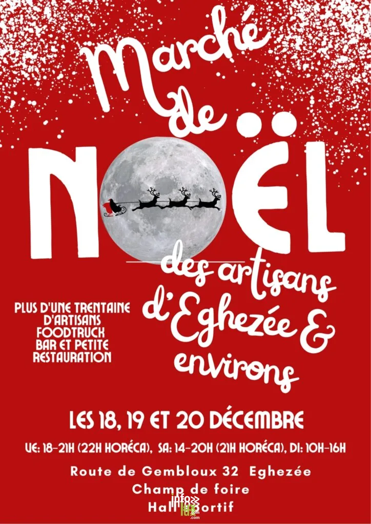 5310 - Eghezee > Marché > Marché de Noël des Artisans d'Eghezée et environs - affiche