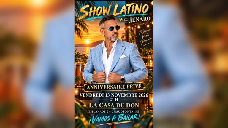 Chaudfontaine > Show latino > Jenaro Estévez à La Casa du Don (anniversaire privé)