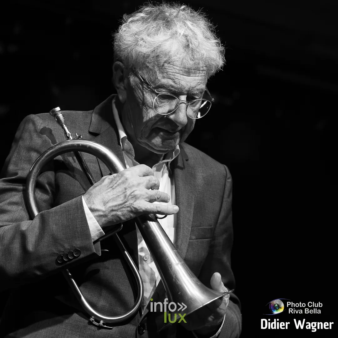 Alain Cupper Quintet, Académie de Musique de Braine-l’Alleud, 10 octobre 2026 : René De Smaele (photo Didier Wagner, Photo-Club Riva-Bella)