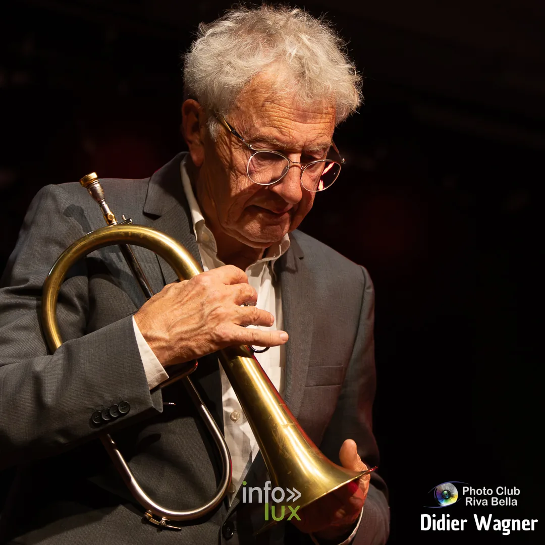 Alain Cupper Quintet, Académie de Musique de Braine-l’Alleud, 10 octobre 2026 : René De Smaele (photo Didier Wagner, Photo-Club Riva-Bella)