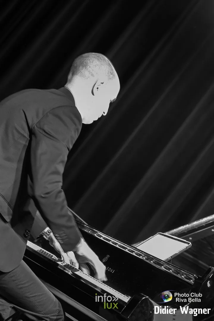 Alain Cupper Quintet, Académie de Musique de Braine-l’Alleud, 10 octobre 2026 : Vincent Bruyninckx au piano (photo Didier Wagner, Photo-Club Riva-Bella)