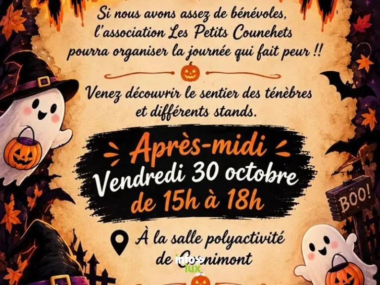 Cornimont > Fête > Après-midi d’Halloween des Petits Counehets 2026