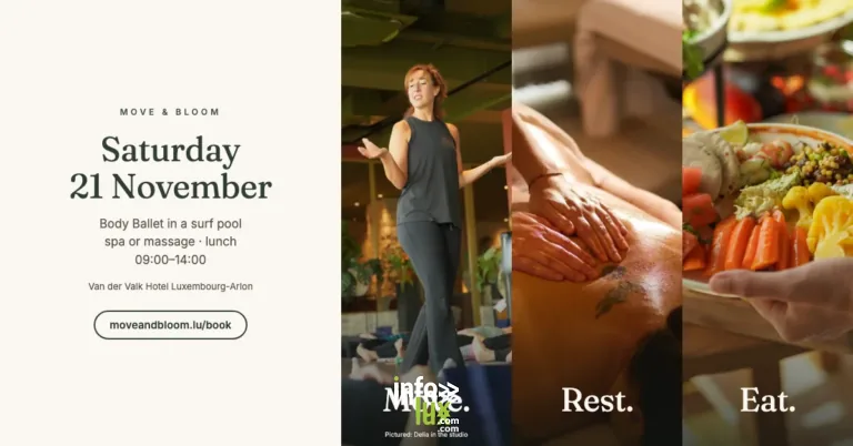 Arlon > Bien-être > Move & Bloom : Body Ballet dans la piscine, spa ou massage et déjeuner